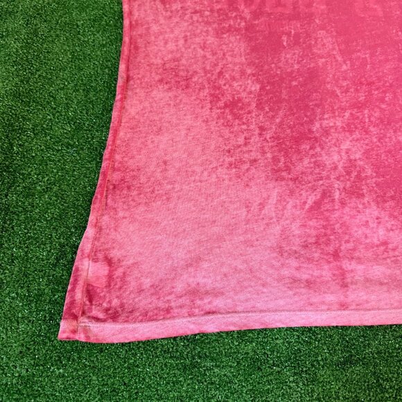 Pink Victoria's Secret Paper Thin Ringer Tee Loungewear Pajama Sleepwear Top S - Picture 12 of 14